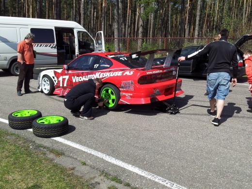 Harold Valdma drift in Bikernieki 2012
